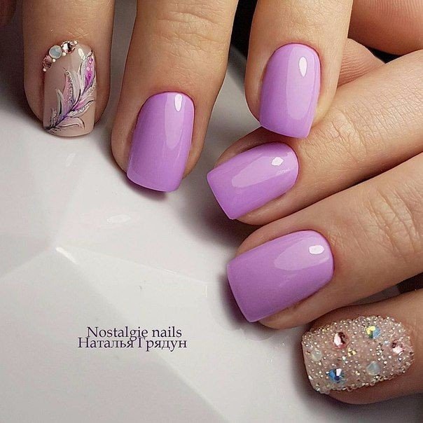 Идея для коротких ноготков. Кому подойдет