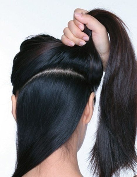 Пучок из жгута с плетением