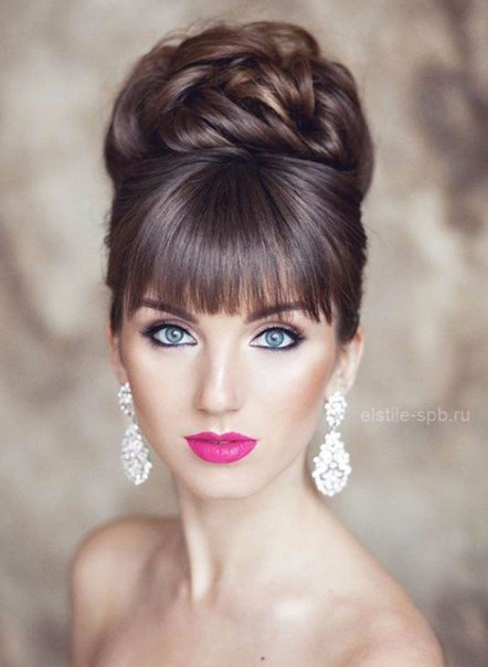 Нравятся прически с чёлкой