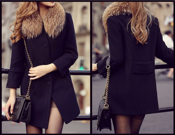 Стильное пальто 