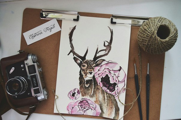 #Акварель #Екатерина_Трегуб