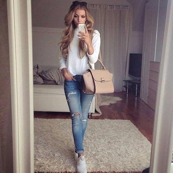 Кэжуал лук. Носили бы