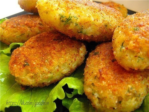 Капустные котлеты.