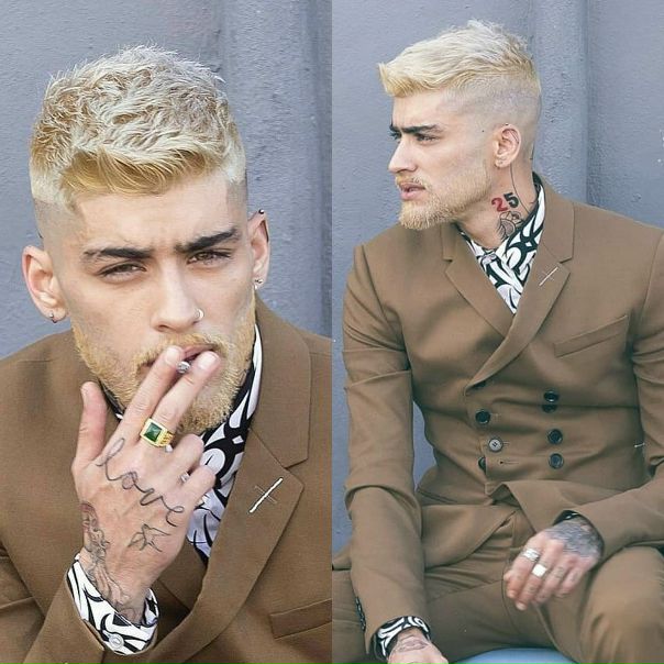 Певец, Зейн Малик, сменил имидж. 