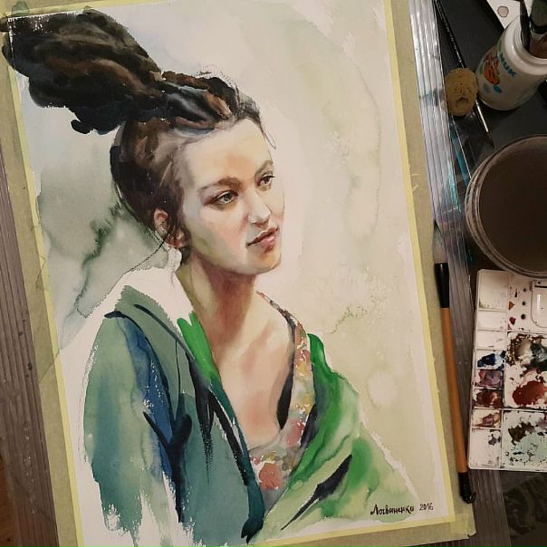 #katelogvinenko_art #акварель #watercolor