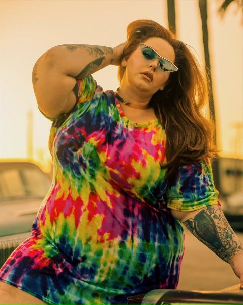 Новая фотосессия Тесс Холлидей.