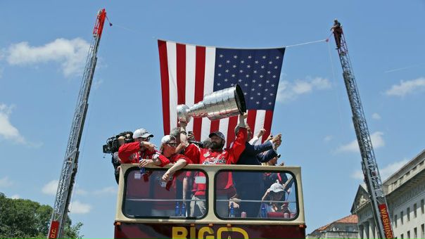 Овечкина - в президенты! Чемпионский парад 