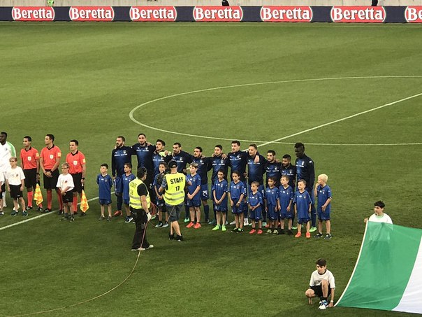 Первый Манчини в сборной Италии. И Балотелли забил