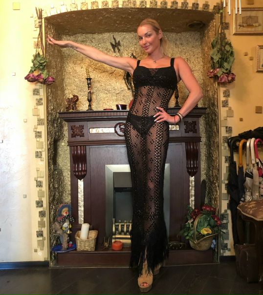 А как вам такой look Анастасии Волочковой