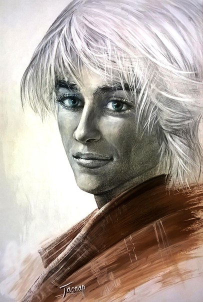 #Sketch_marker #черный_карандаш #Каролина_Гаспар