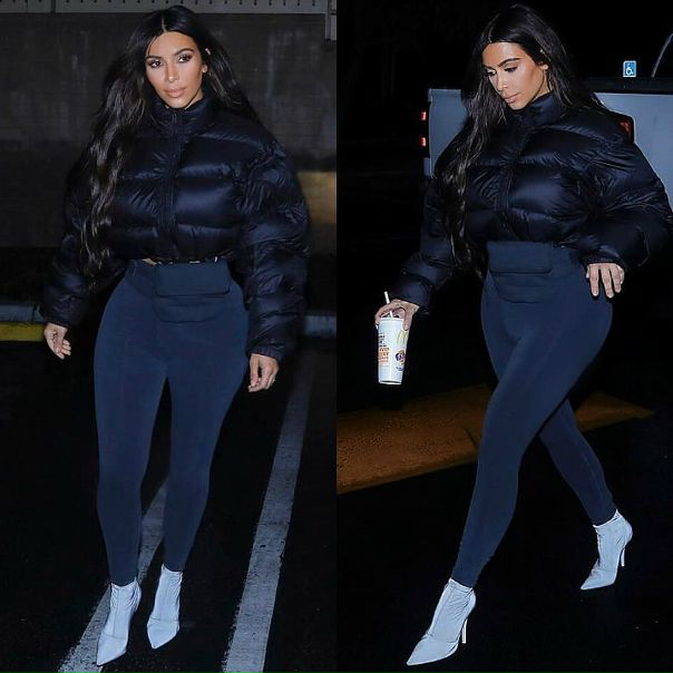 Ким Кардашьян опять посетила 