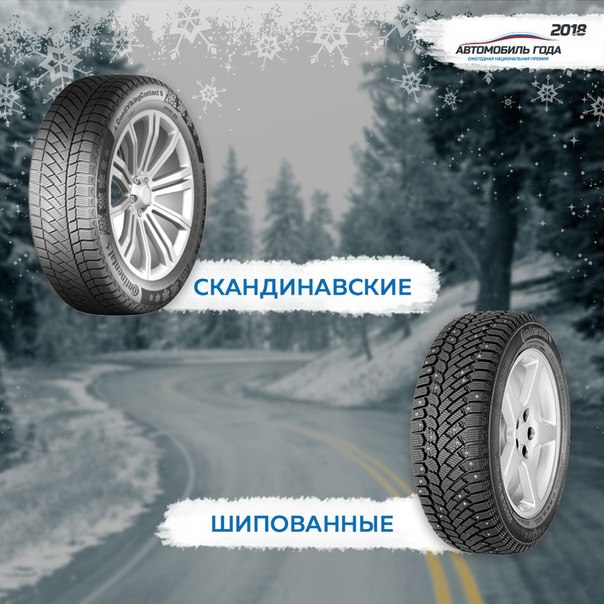 Больше половины российских автомобилистов предпочитают шипованную резину скандинавской, или, как ее называют, 