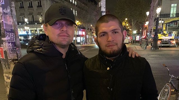 Хабиб встретился с Ди Каприо в Париже