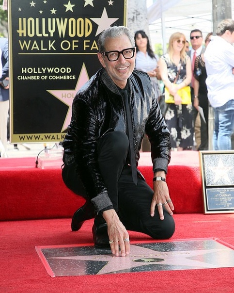 Актер Джефф Голдблюм получил звезду на 