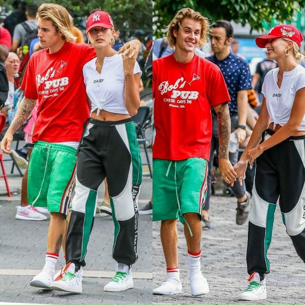 Очень стильные: Джастин Бибер и Хейли Болудин на свидании! 