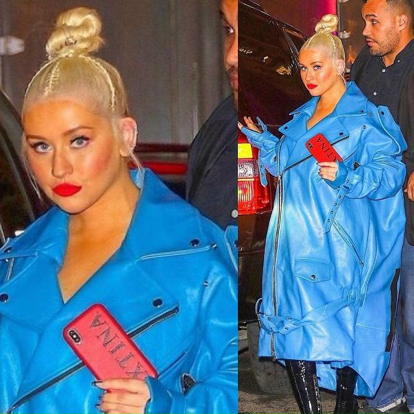 Новый выход в свет Кристины Агилеры!