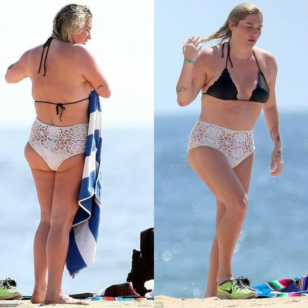 А вам нравится фигура певицы Кеши