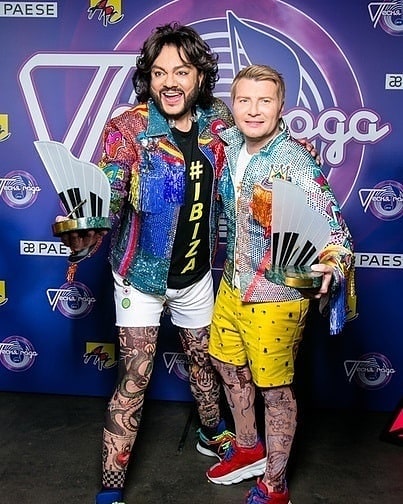 Филипп Киркоров и Николай Басков на 