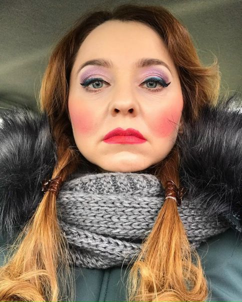 А как вам такой макияж Валентины Рубцовой