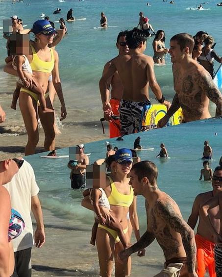 Джастин и Хейли Бибер Новый год улетели встречать на Гавайи!