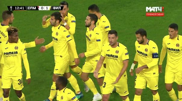 #СпартакВильярреал - 0:1