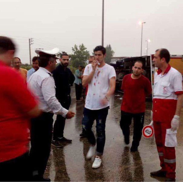 Азмун попал в ДТП