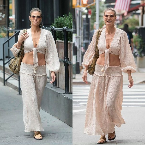 Новый выход в свет Хайди Клум!