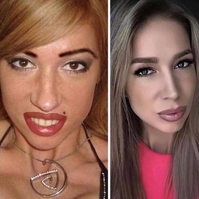 Надежда Ермакова раньше и сейчас.