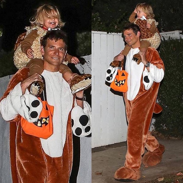 Брэдли Купер с дочерью Леей!