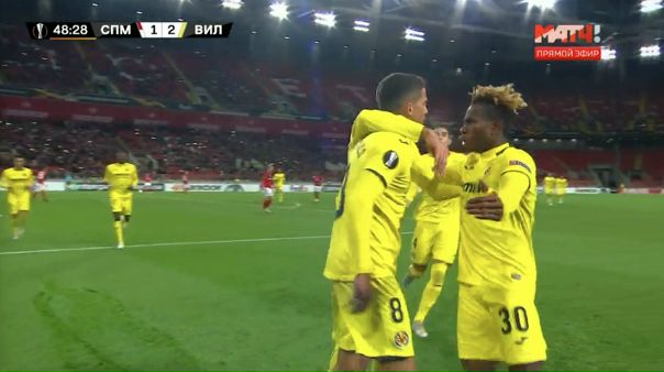 #СпартакВильярреал - 1:2