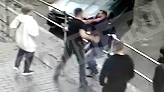 Как Кокорин, Мамаев и компания избивали водителя. Видео