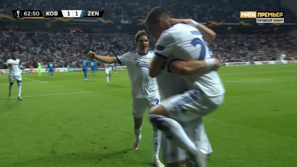 #КопенгагенЗенит - 1:1