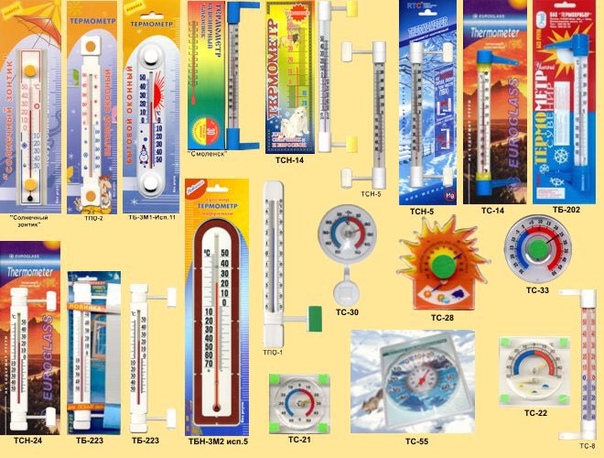 Градусники на любой вкус. 