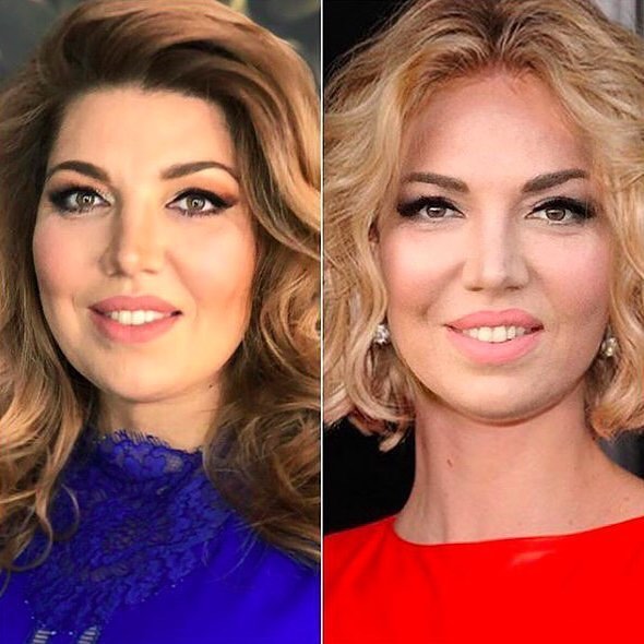 Екатерина Скулкина раньше и сейчас.