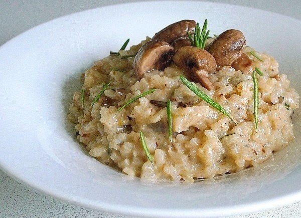 Грибное ризотто 