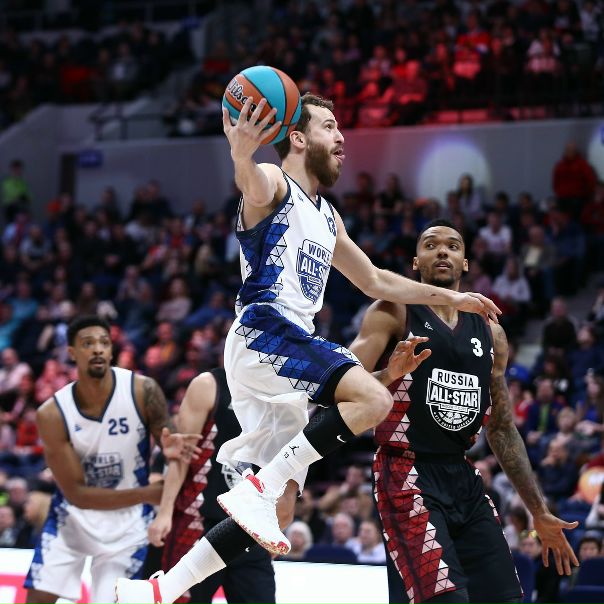Команда мира победила команду России в Матче звезд Единой лиги ВТБ