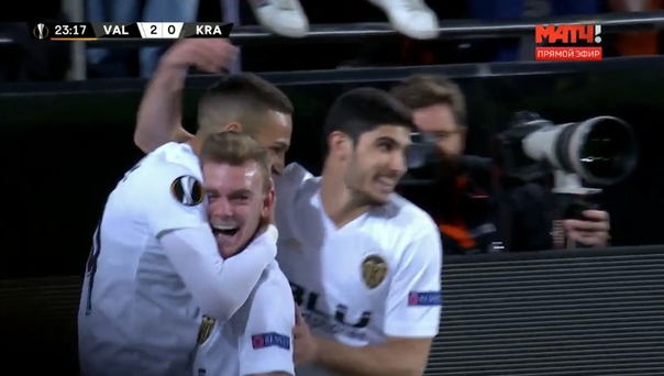 #ВаленсияКраснодар - 2:0