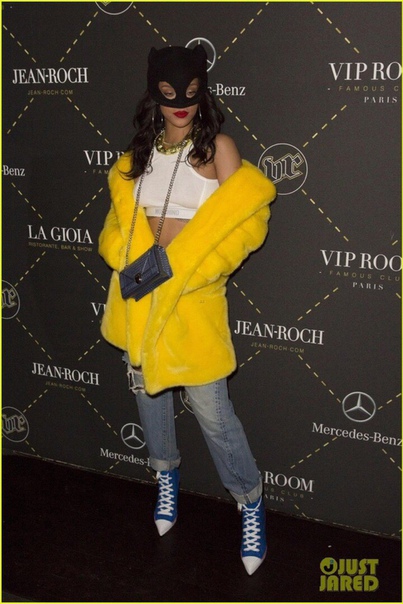 Рианна на показе 