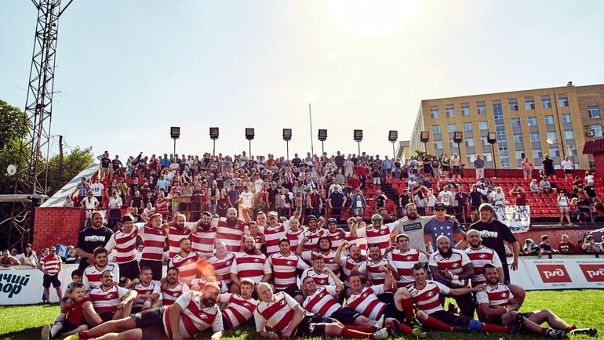 Установка регбийного 