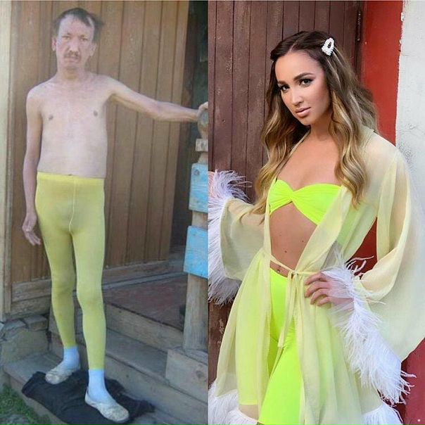 Такое ощущение, что одежда из 1 коллекции.