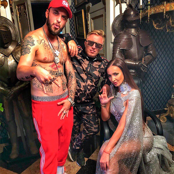 Ольга Бузова и АК47 снимают клип о 