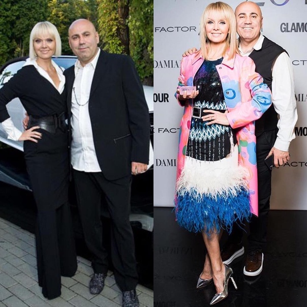 Валерия и Иосиф Пригожин 10 лет назад и сейчас.