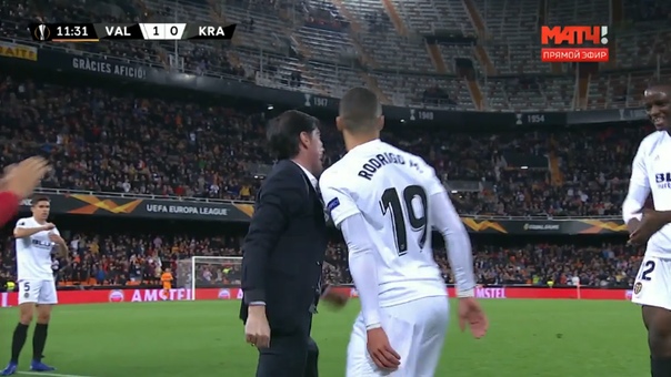 #ВаленсияКраснодар - 1:0