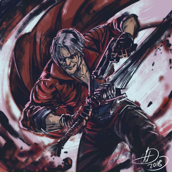 Рисунки по Devil May Cry от сербского художника с ником amarcus88LG.