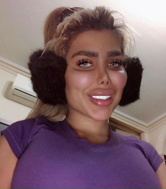 А это новая звездочка в инсте!