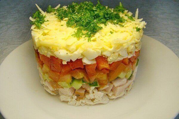 Салат «Русская красавица» Салат «Русская красавица»