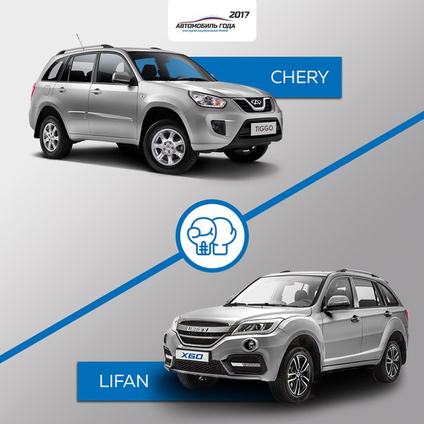 Два крупнейших китайских автобренда Lifan и Chery. Оба сравнительно недавно основаны и занимают одинаковый сегмент рынка. 