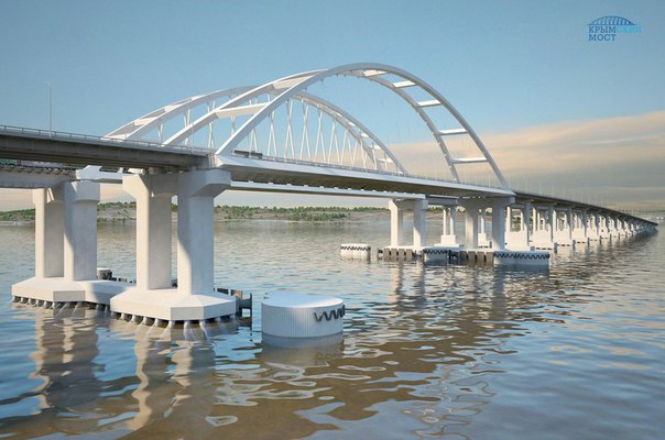 Пройти по мосту в Крым можно будет осенью этого года 