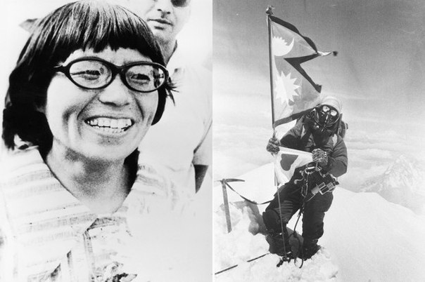 Первая женщина, взошедшая на Эверест. Минутка истории.  