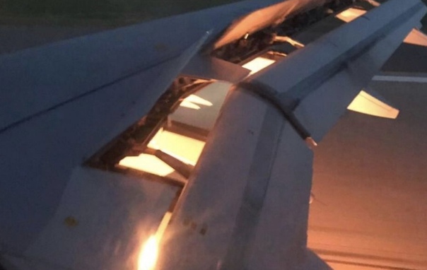 Аварийная посадка! Двигатель самолета сборной Саудовской Аравии загорелся по пути в Ростов